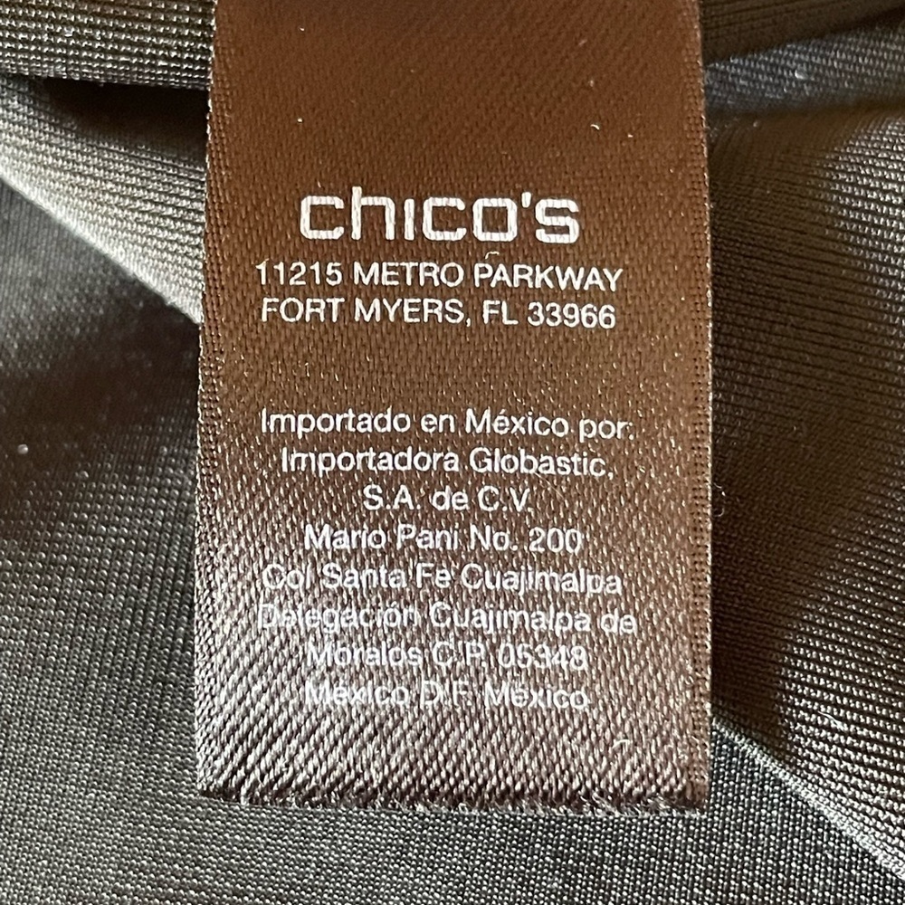 Chico’s Travelers Collection velvet tank - Picture 4 of 6